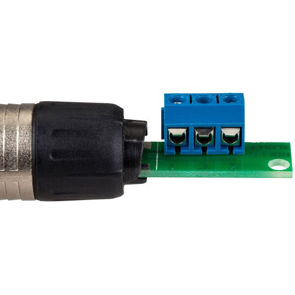 Main product image for Rolls XLM113 XLR Male to Screw Terminal Adapter 245-1190